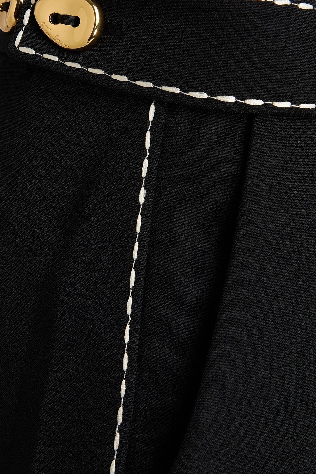 STINE GOYA Crepe straight-leg pants