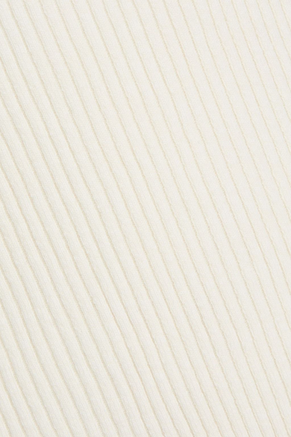 RÓHE بلوزة من مزيج من القطن بتصميم مضلّع