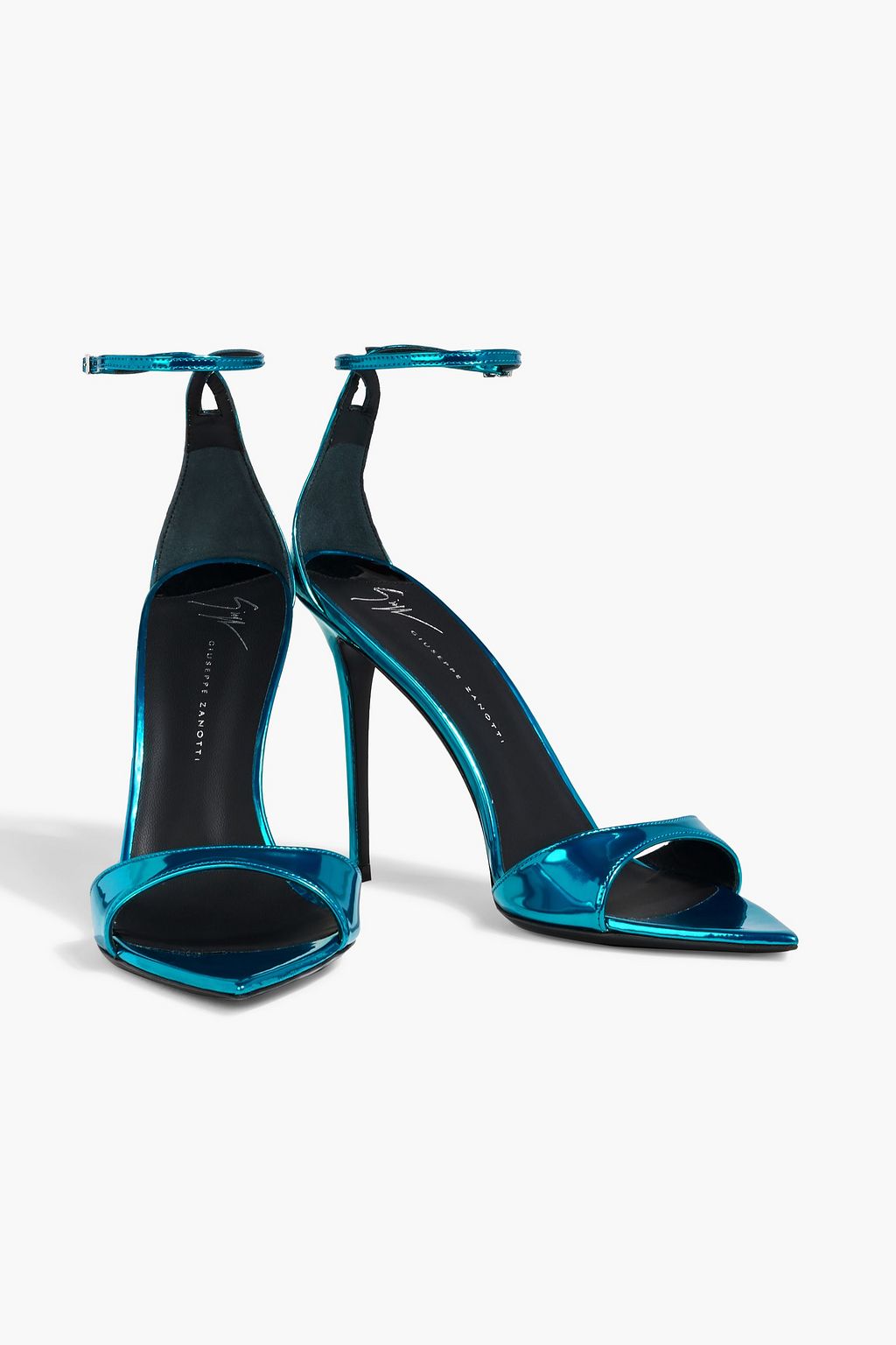 GIUSEPPE ZANOTTI Intriigo Strap 105 mirrored sandals