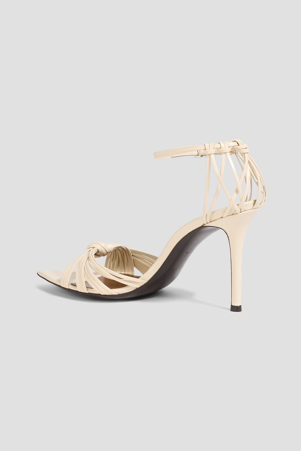 GIUSEPPE ZANOTTI Intriigo Knot 90 leather sandals