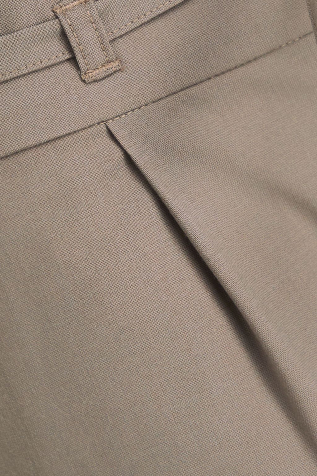 RÓHE بنطال كارجو من قماش الكانفاس بكسرات