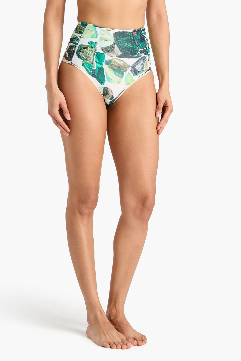  Alémais - Bikini-höschen Mit Print - Grün - Xs 