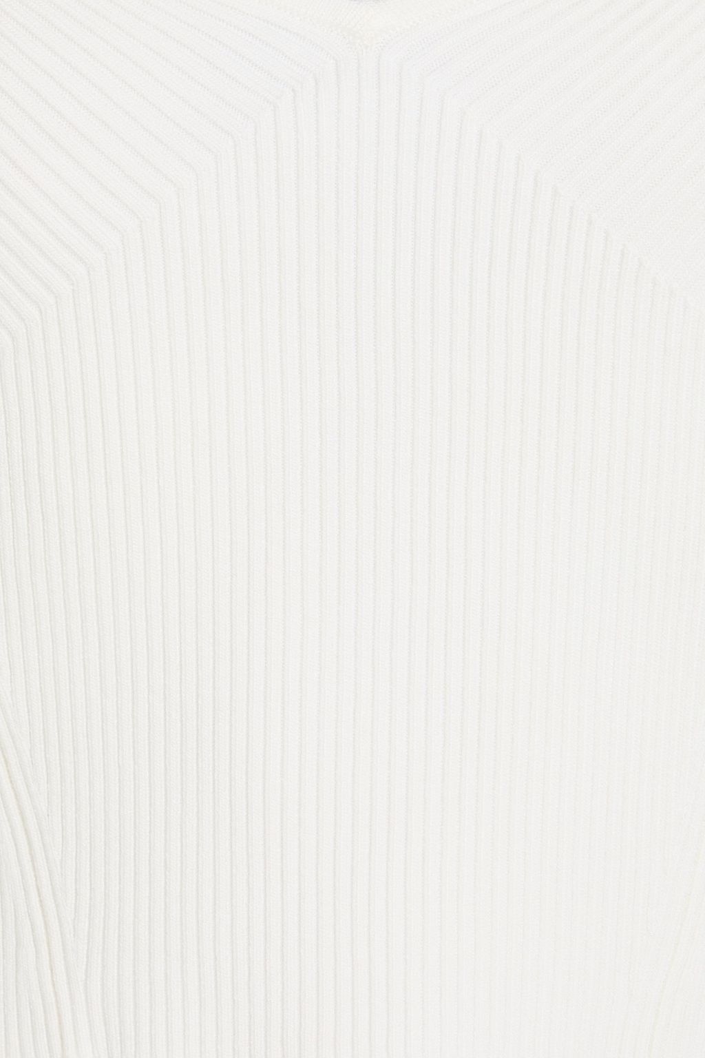 SIMKHAI Abia cropped ribbed-knit top