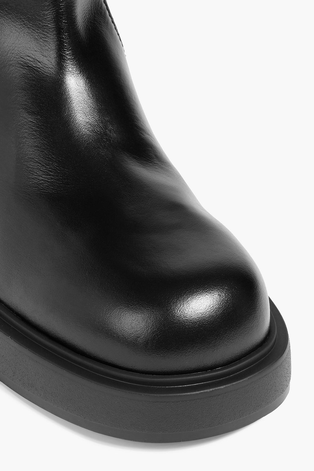 GIUSEPPE ZANOTTI Foustine zip-detailed leather ankle boots