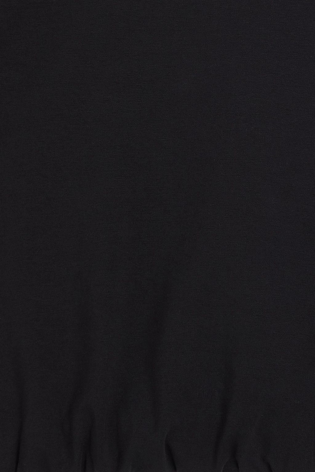 SIMKHAI Cropped cotton-blend jersey T-shirt