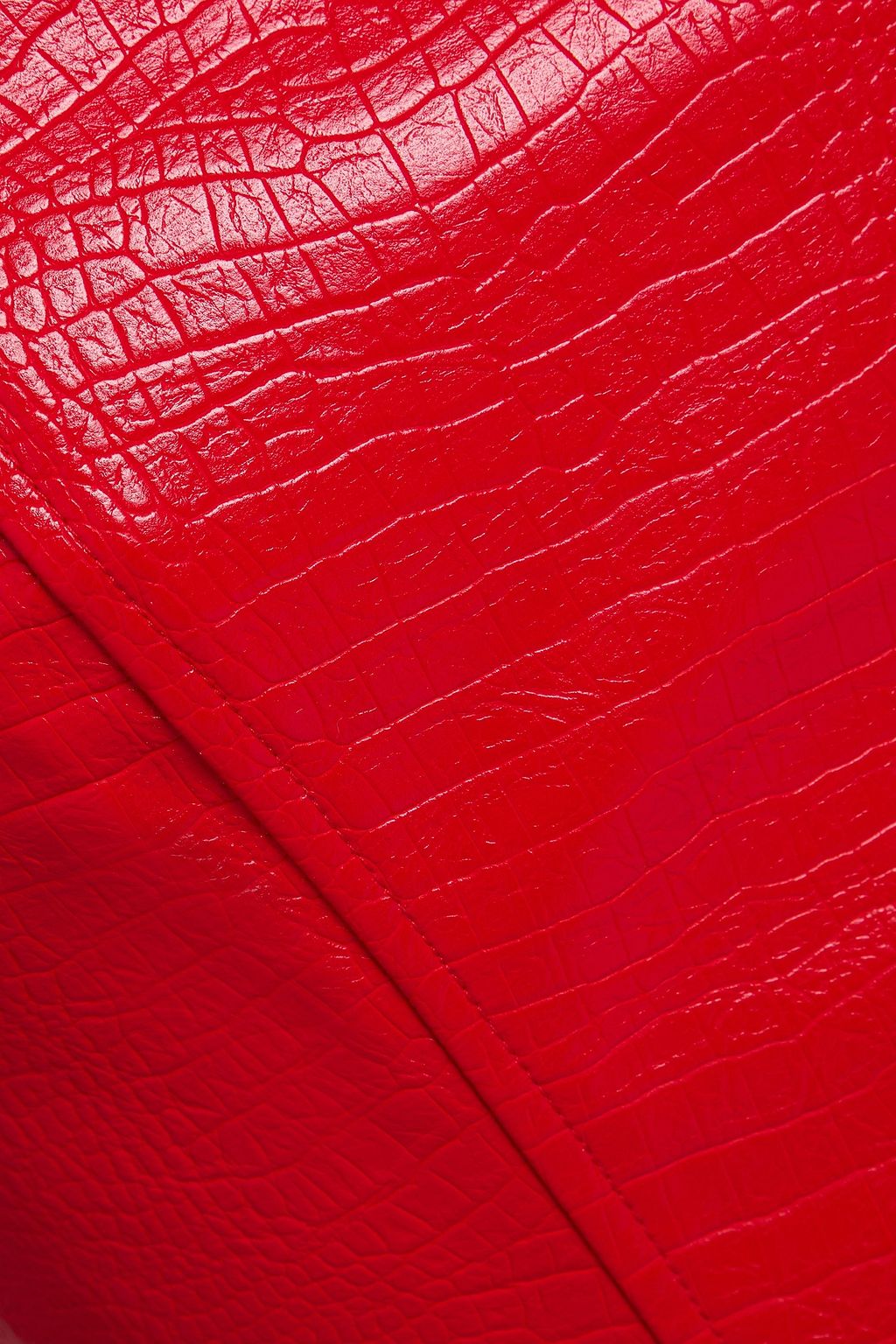 ROTATE BIRGER CHRISTENSEN Trägerloses Cropped Oberteil mit Schlangeneffekt