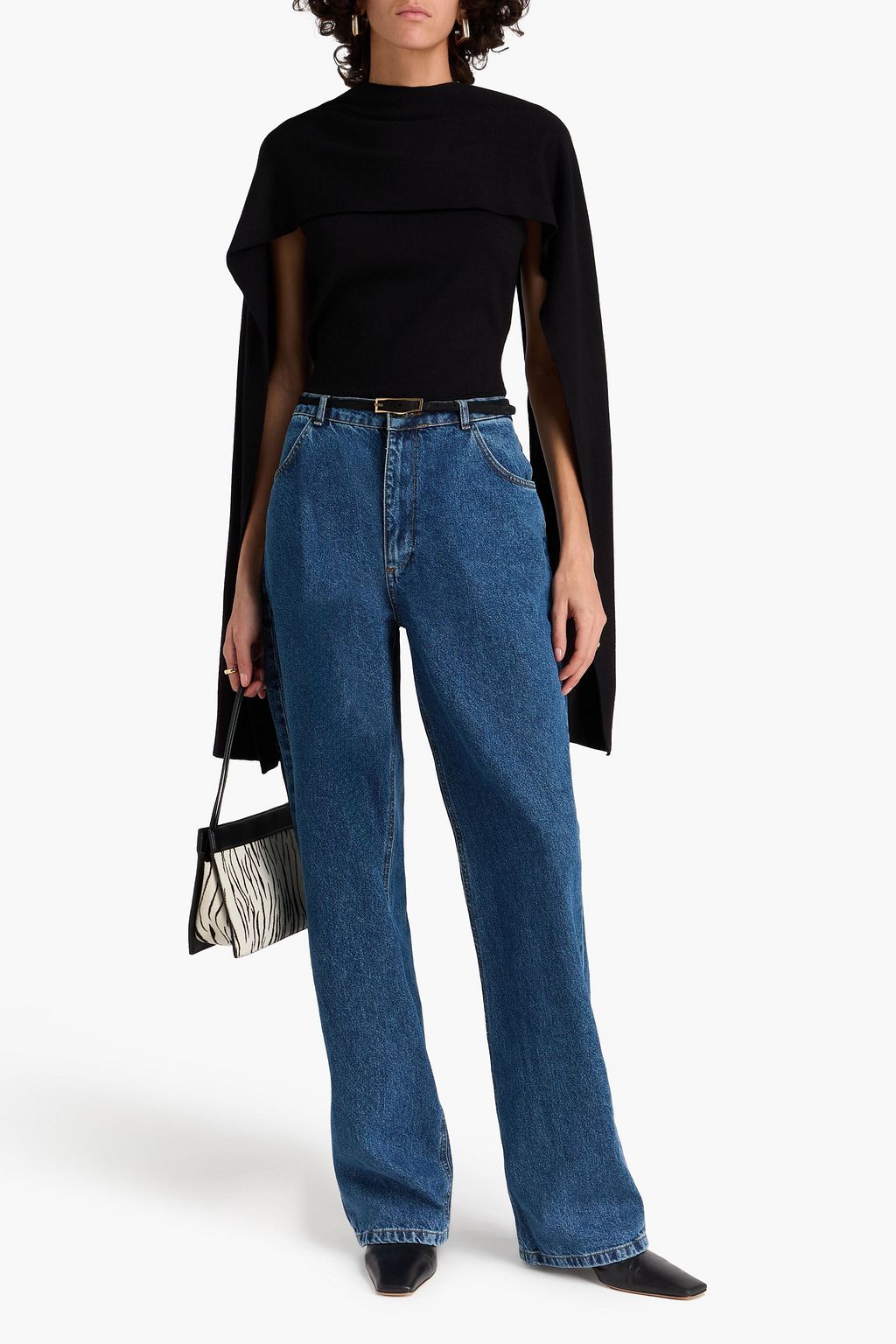 RÓHE High-rise straight-leg jeans