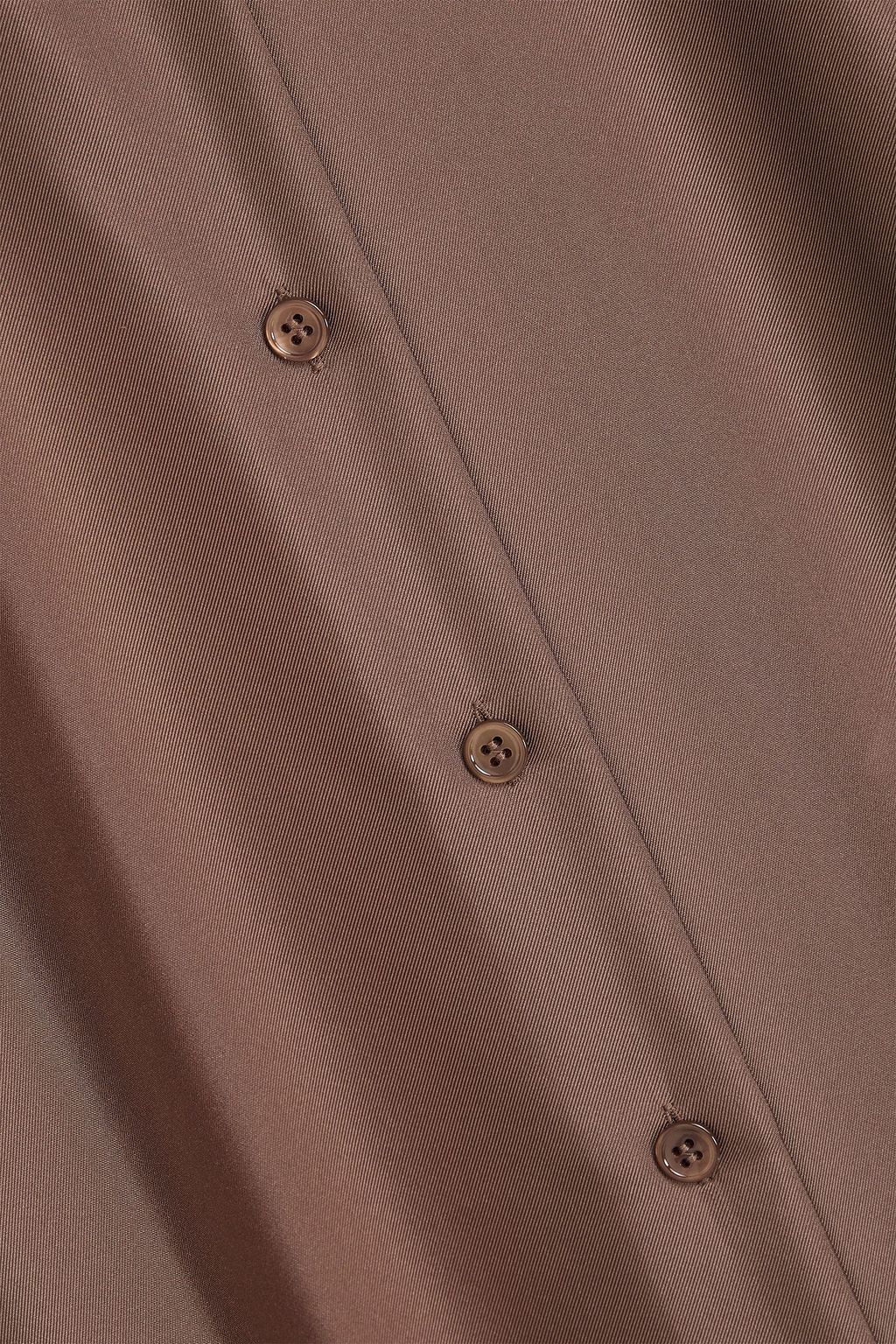 RÓHE قميص من حرير تويل