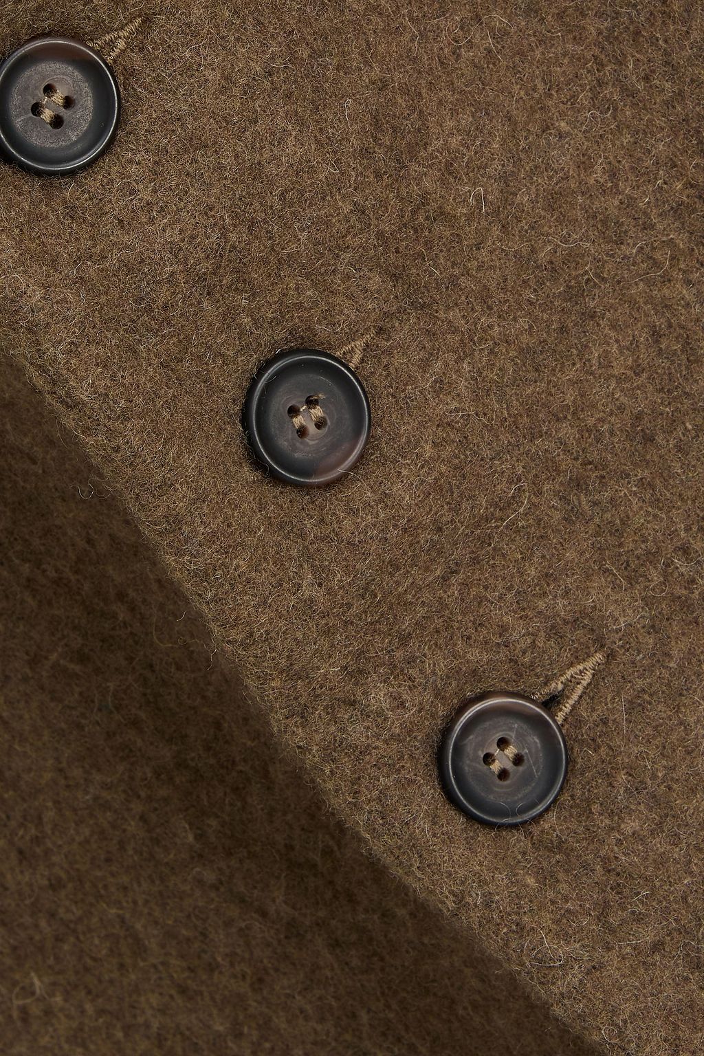 RÓHE Wool-blend felt top