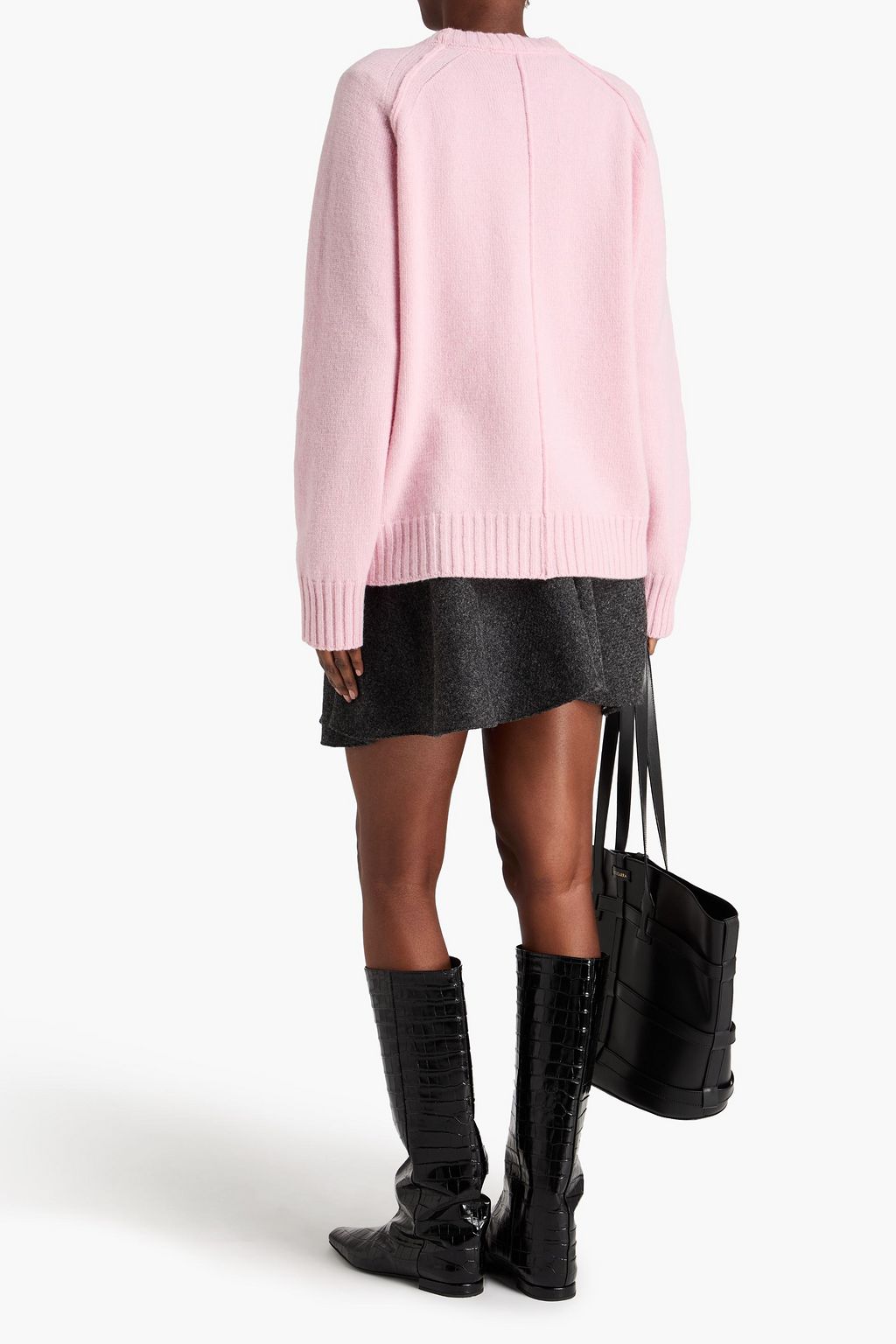 RÓHE كنزة رياضية من مزيج الكشمير والصوف