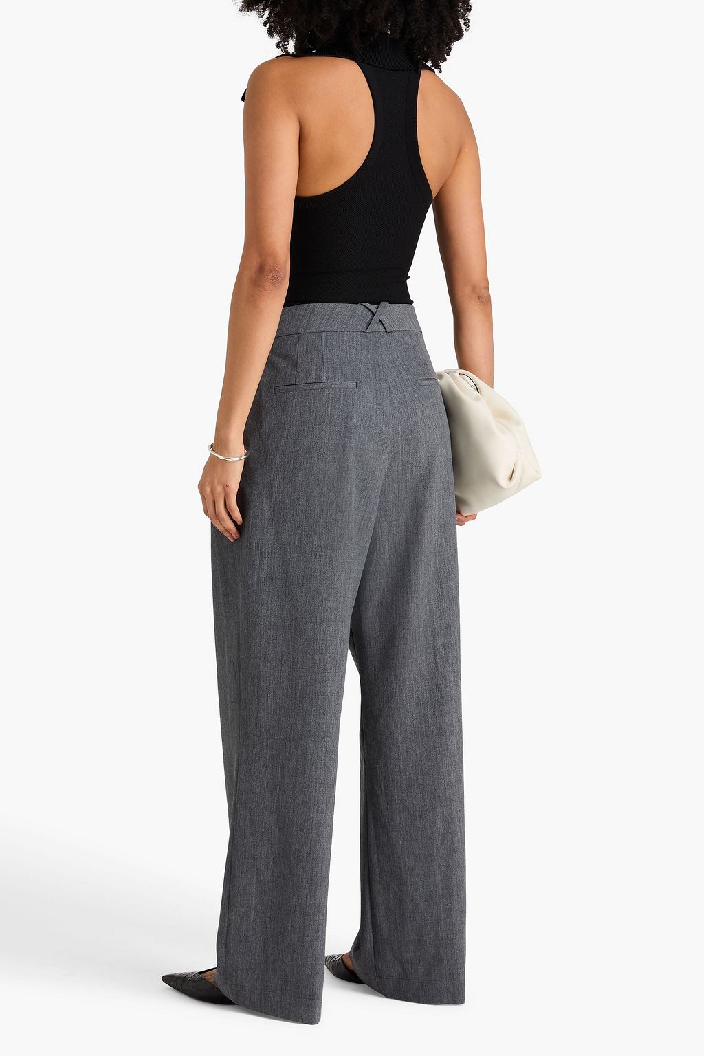 RÓHE Twill wide-leg pants