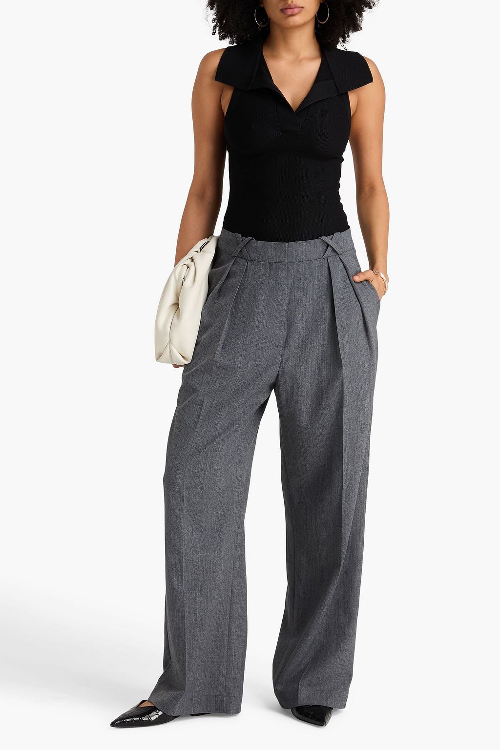 RÓHE Twill wide-leg pants