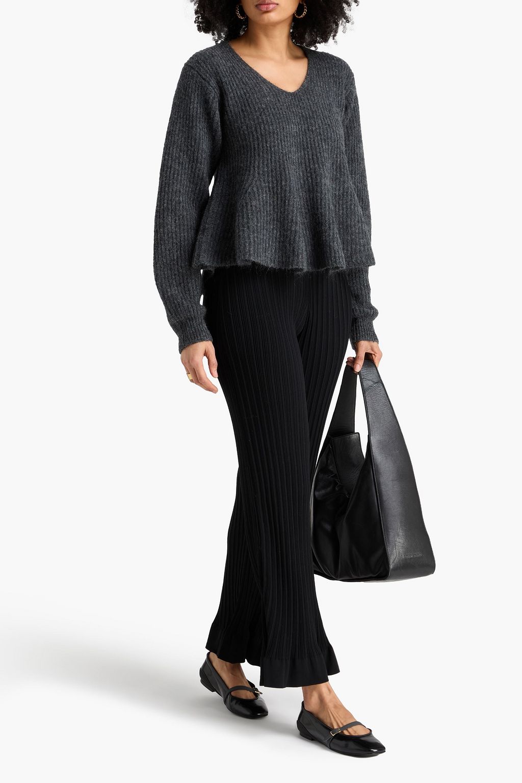 BY MALENE BIRGER Cova ribbed-knit sweater
