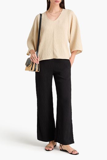 BY MALENE BIRGER بنطال "دارجا" منسوج بأرجل واسعة