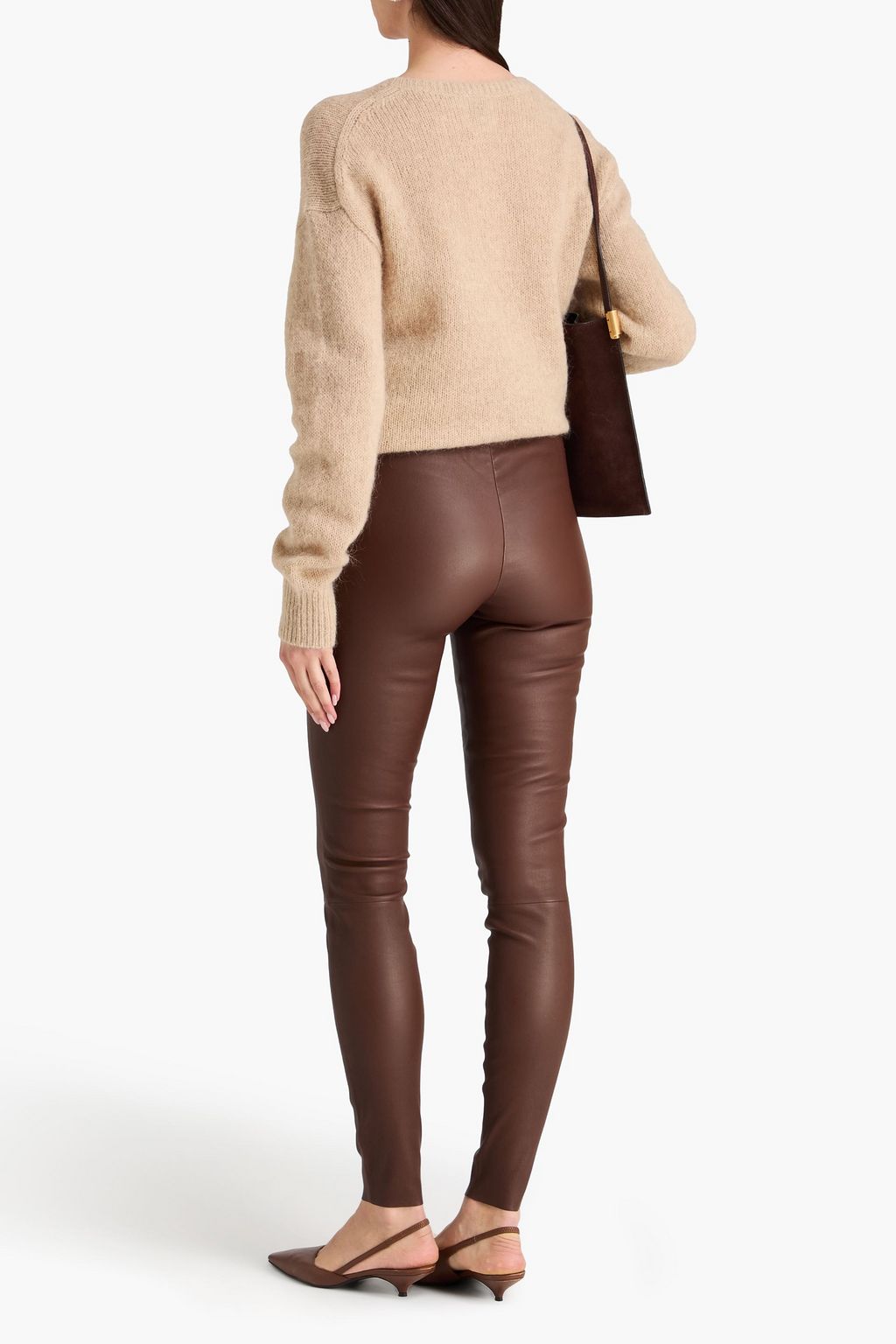 BY MALENE BIRGER Elena stretch-leather leggings