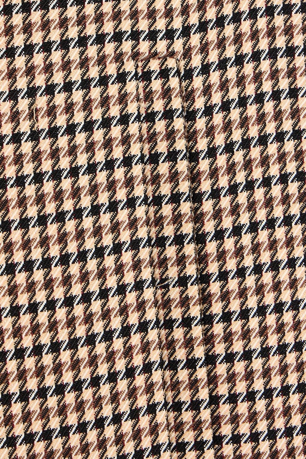 VERONICA BEARD Arte houndstooth jacquard kick-flare pants