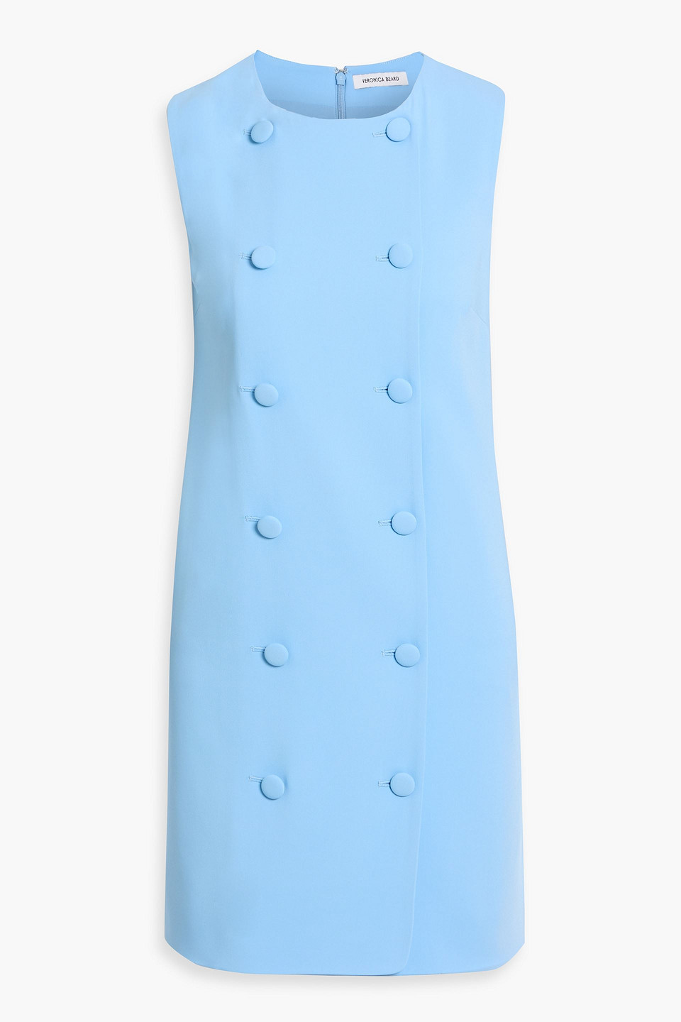 veronica beard - alayah crepe mini dress - blue - us 4