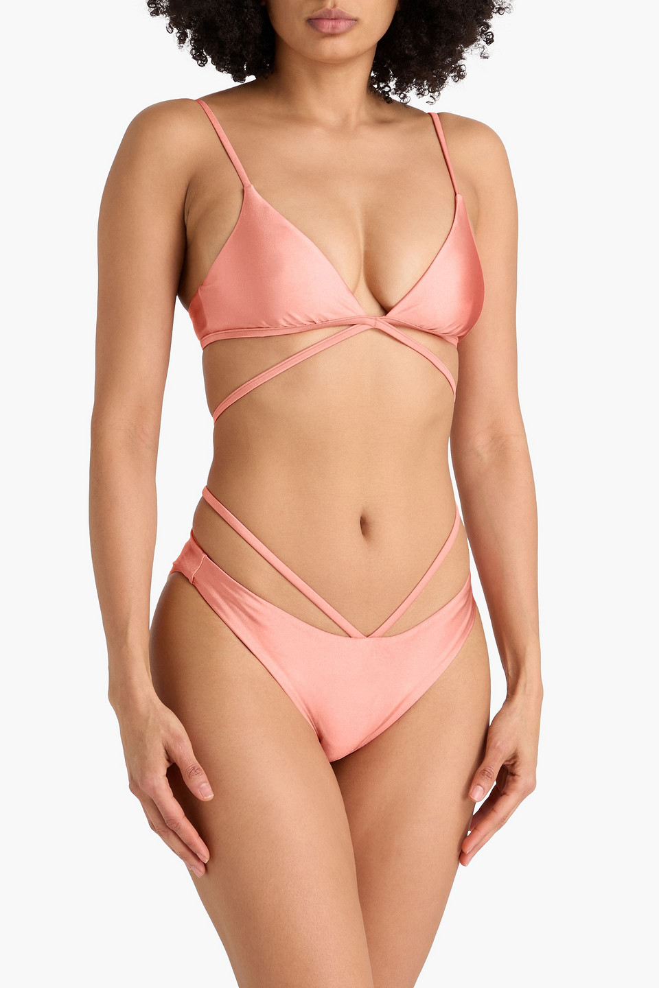  Simkhai - Triangel-bikini-oberteil - Orange - Xs 