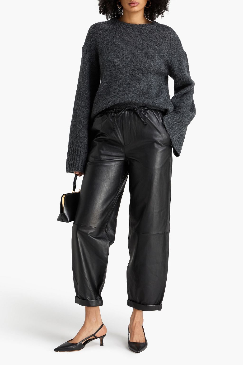 BY MALENE BIRGER 브러시드 니트 스웨터