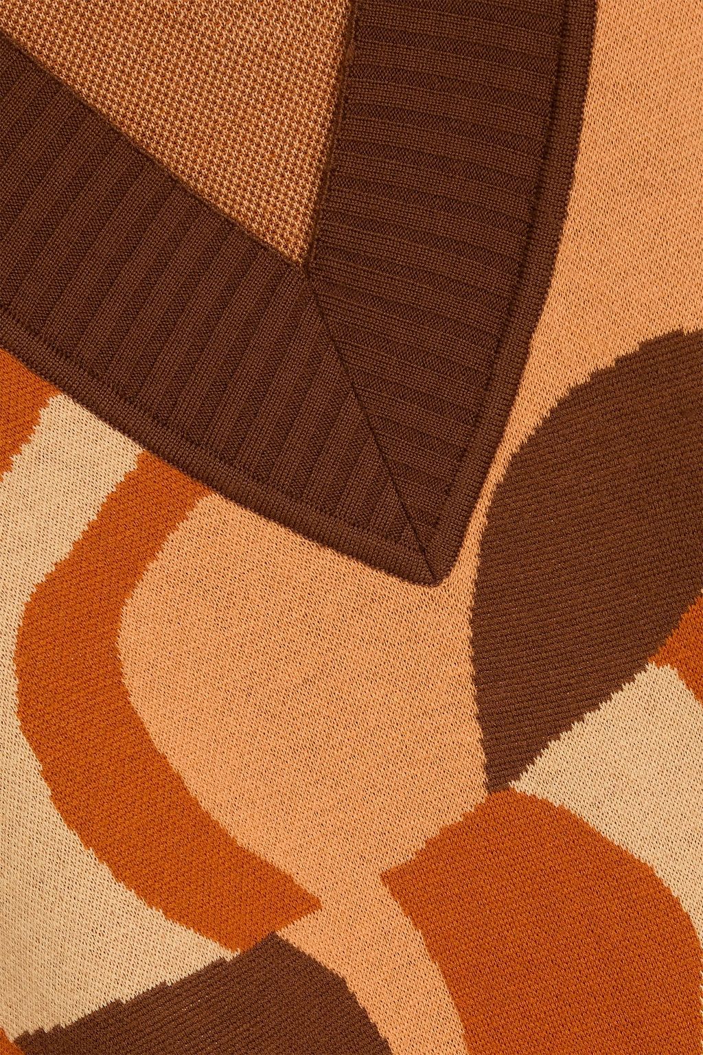 REJINA PYO Frida jacquard-knit wool vest