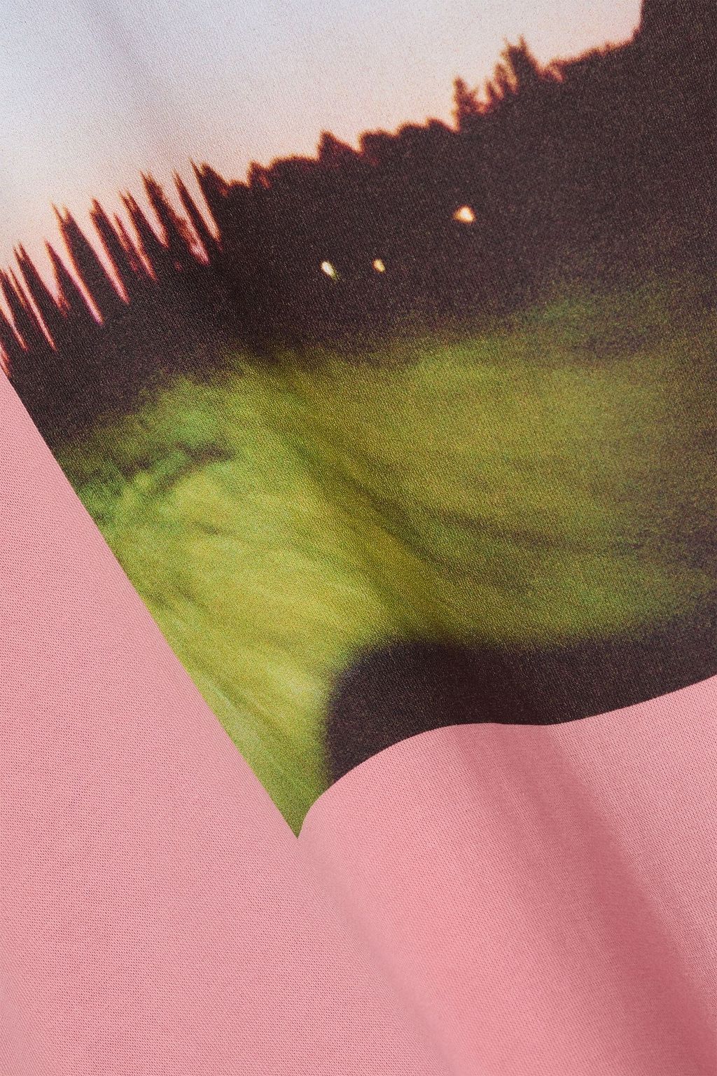 REJINA PYO Sweatshirt „Kieran“ aus Frottee aus einer Baumwollmischung mit Print