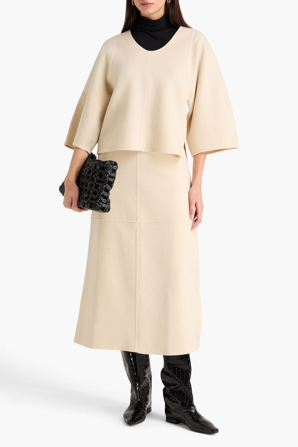 BY MALENE BIRGER Calya wool-felt top