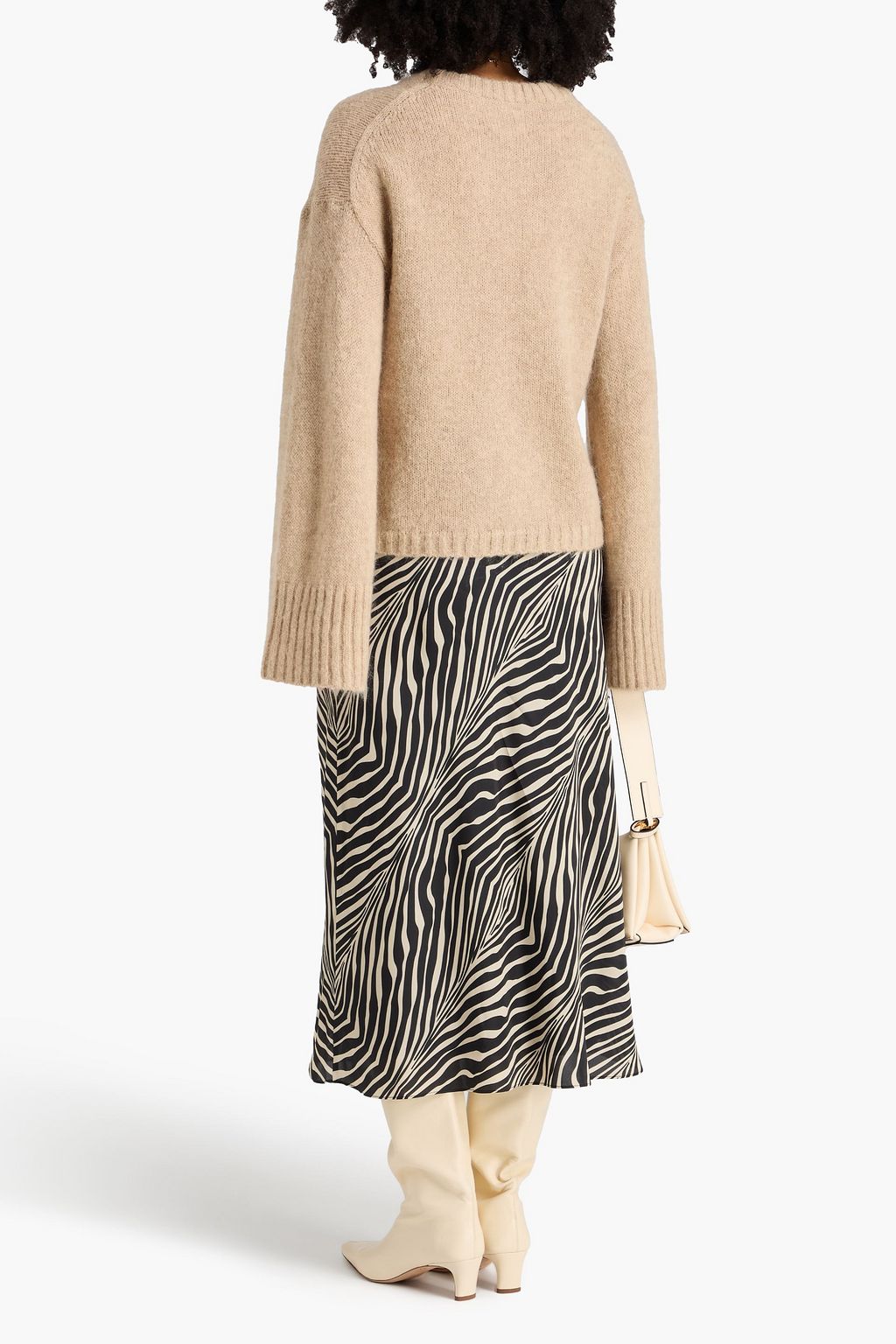 BY MALENE BIRGER Cierra brushed knitted sweater