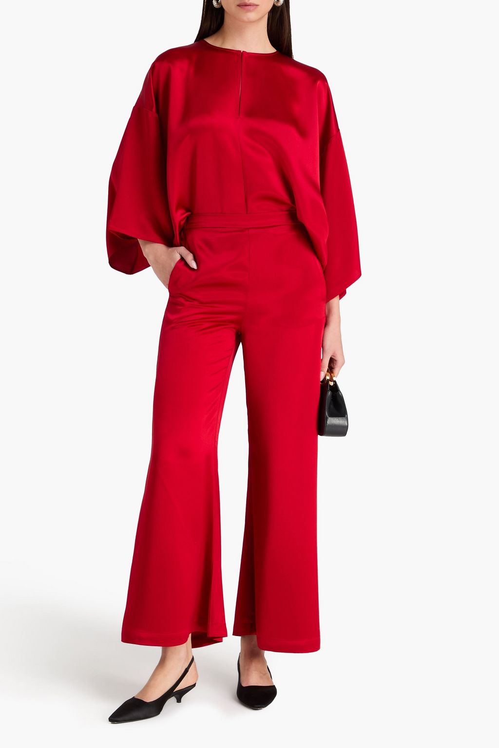 BY MALENE BIRGER Schlaghose „Lucee“ aus Satin