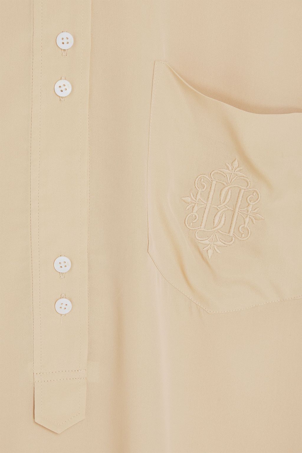 BY MALENE BIRGER بلوزة "مايا" من الحرير الصيني