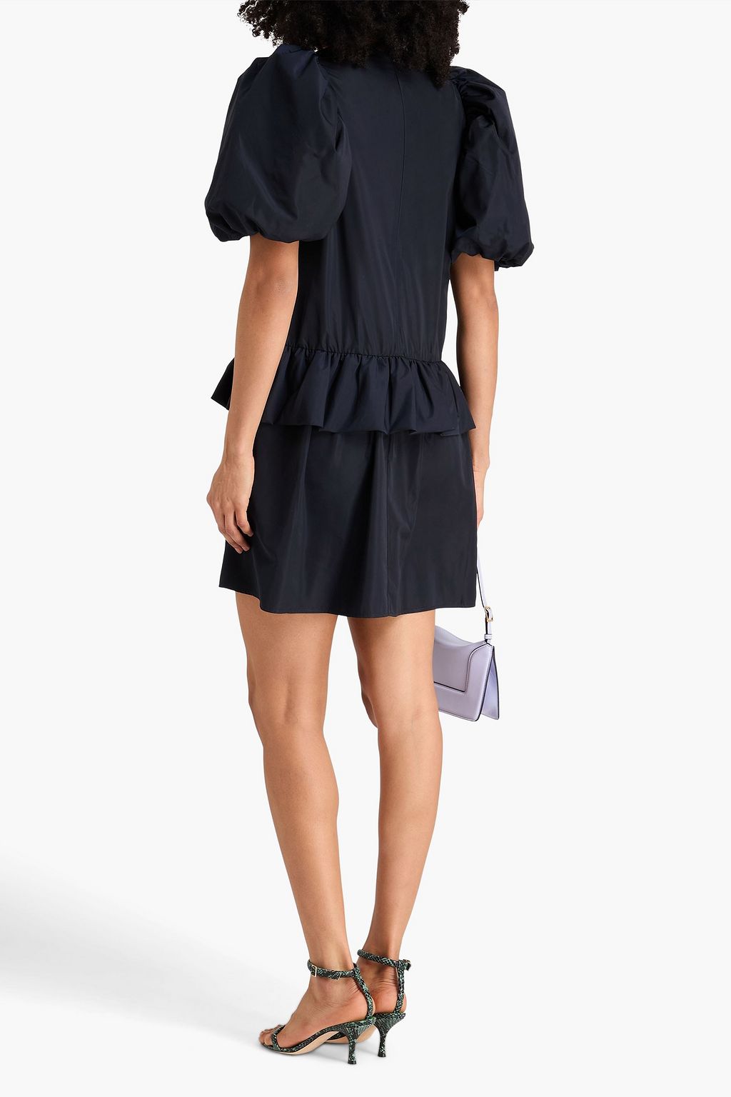 REJINA PYO Daisy tiered taffeta mini dress