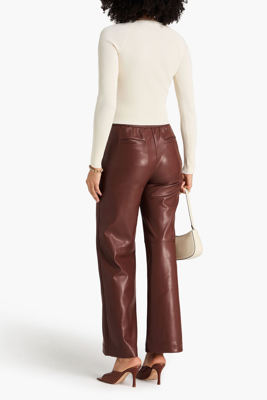 SIMKHAI Mackenzie straight-leg pants