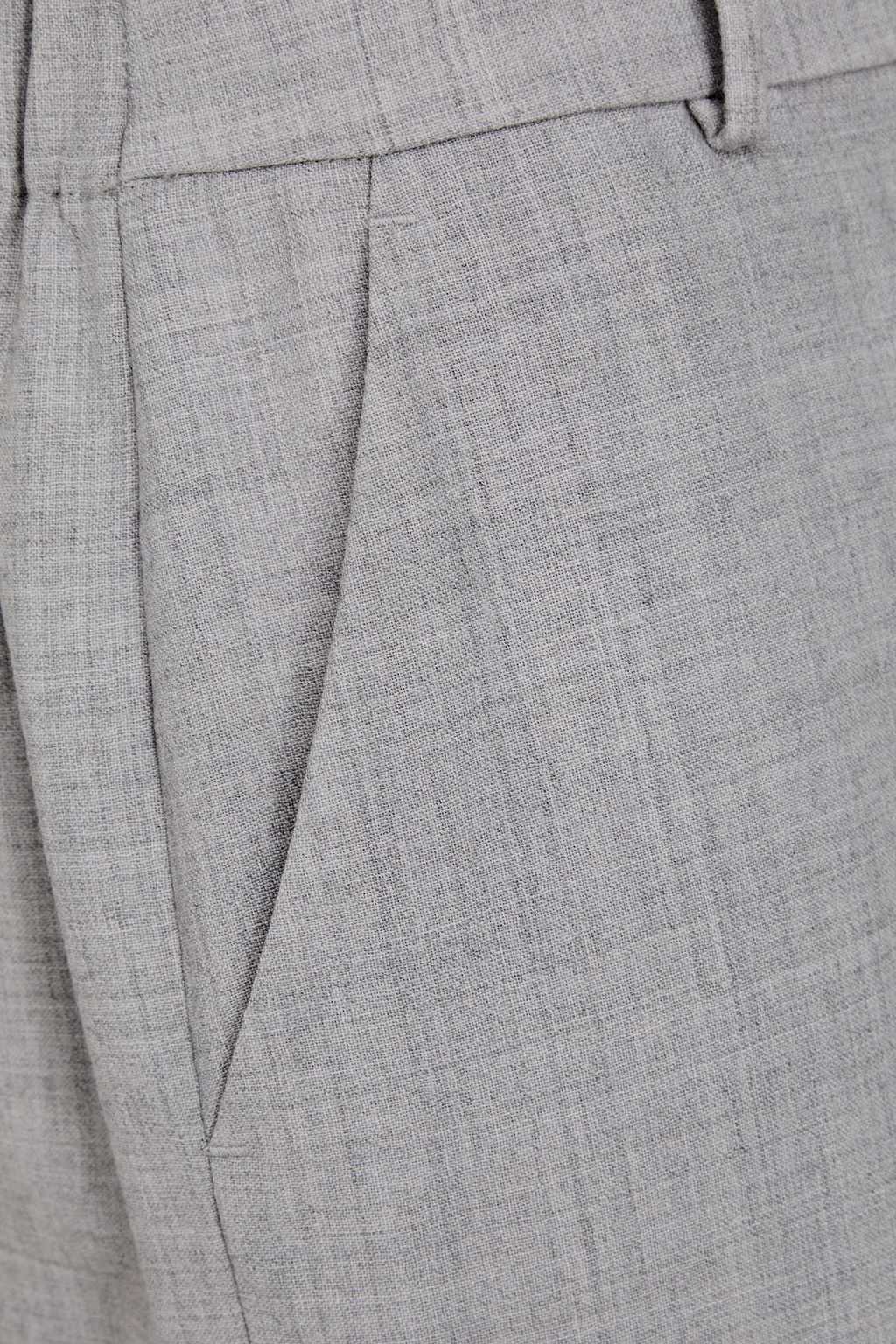 SIMKHAI 울 와이드 레그 팬츠