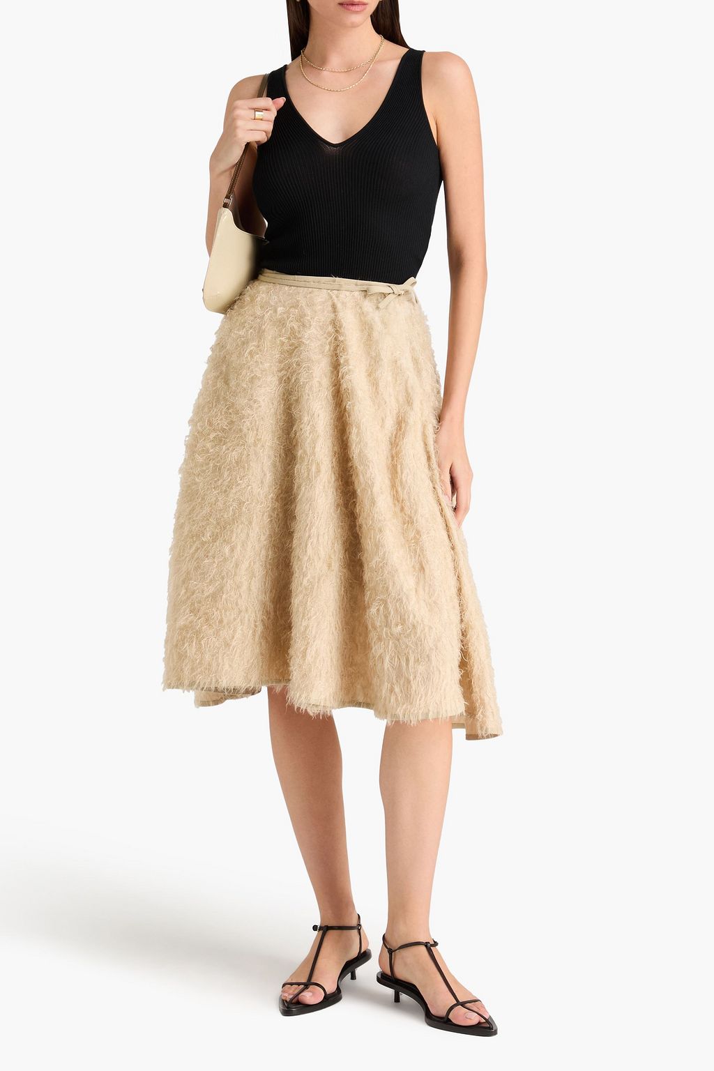BY MALENE BIRGER Dixia fil coupé skirt