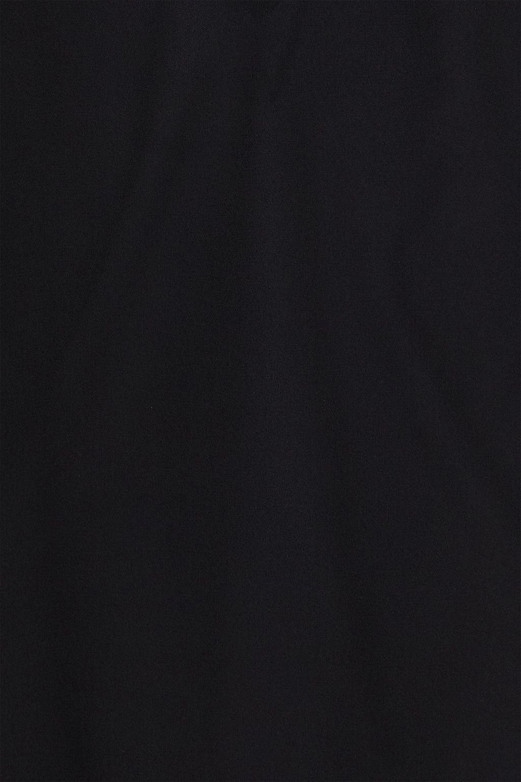 PUCCI Plissiertes Oberteil aus Seiden-Georgette