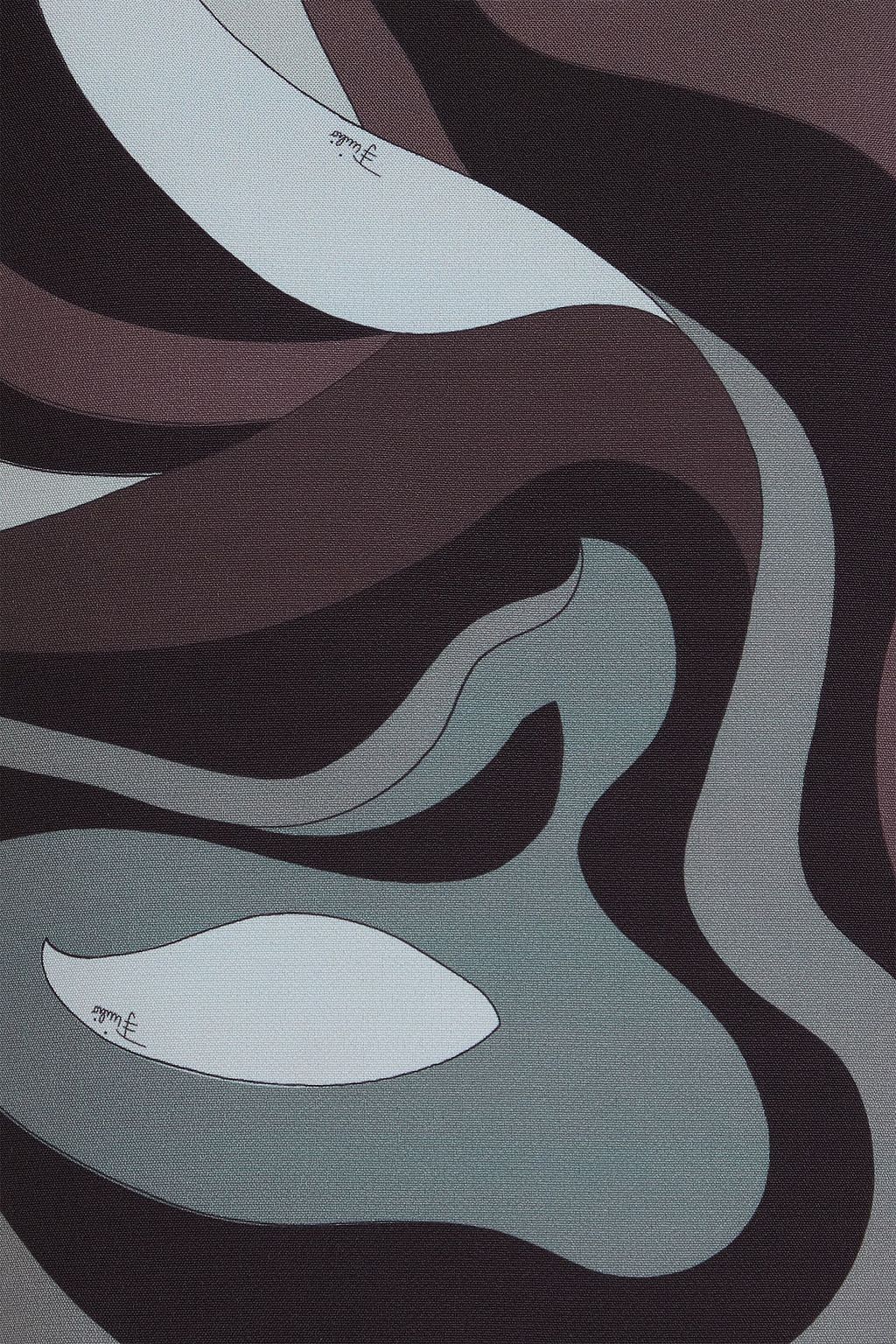 PUCCI Oberteil aus Crêpe mit Print