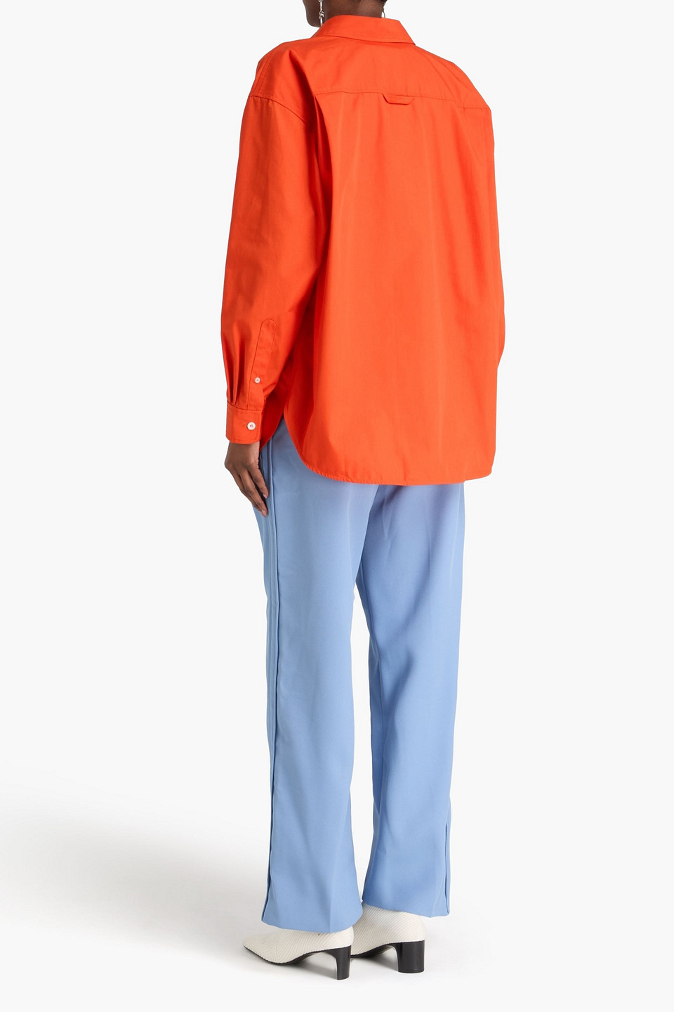  Meryll Rogge - Hemd Aus Popeline - Orange - Xs 