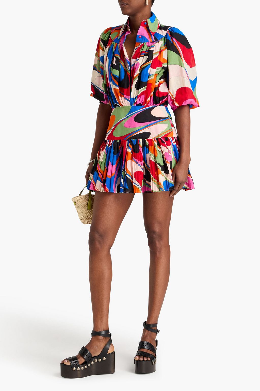 pucci shirt dress Vintage 60s Silk Jersey Pucci Dress for Saks