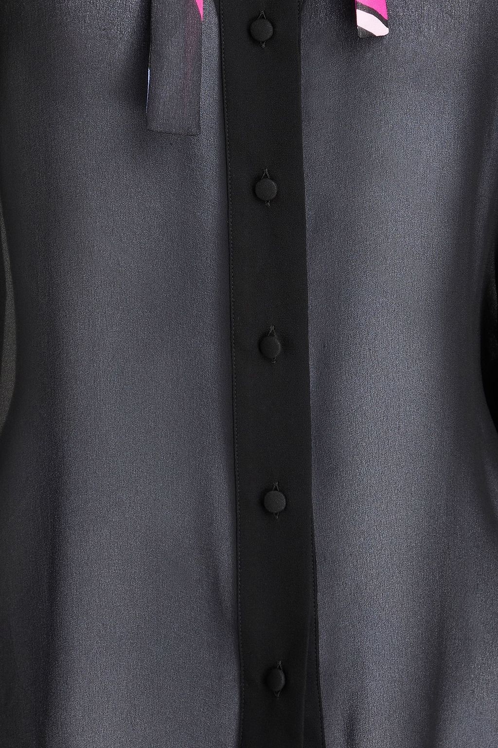 PUCCI Pussy-bow silk-georgette blouse