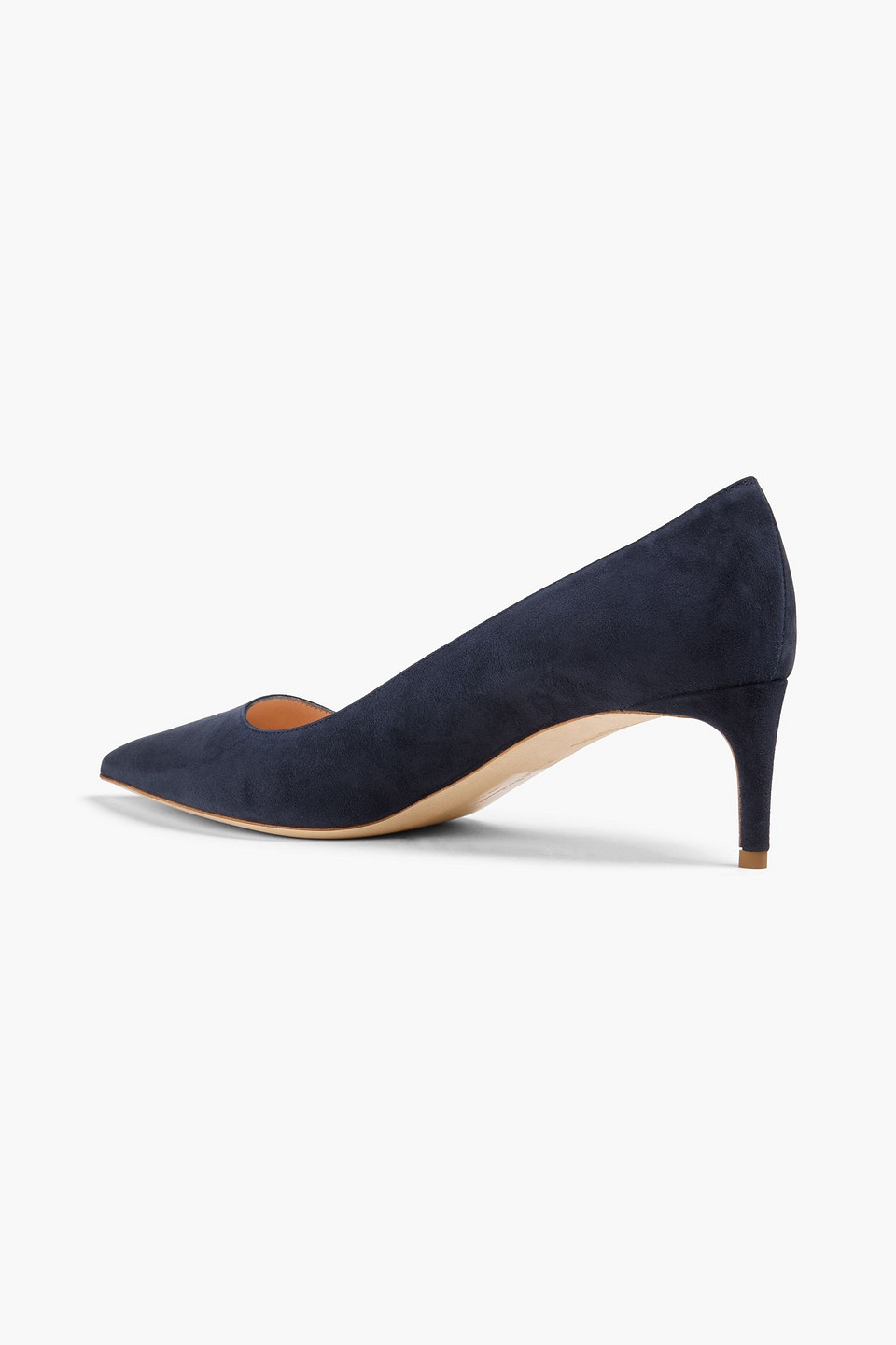  Rupert Sanderson - Nora Suede Pumps - Blue - Eu 37 