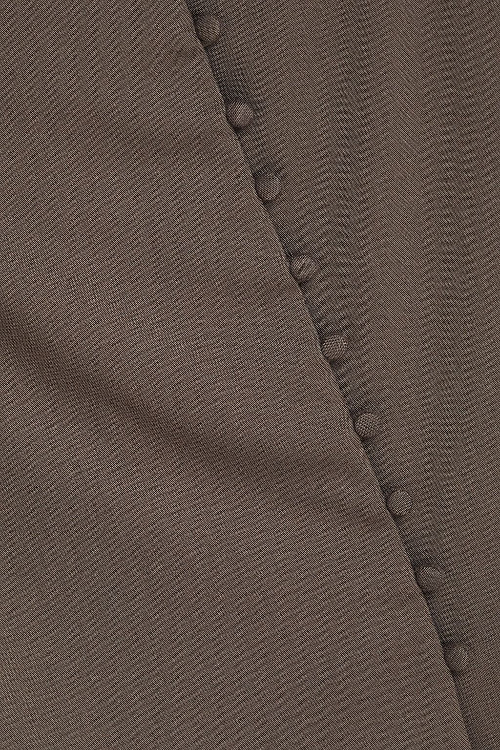 REJINA PYO Avery TENCEL™-blend twill midi skirt