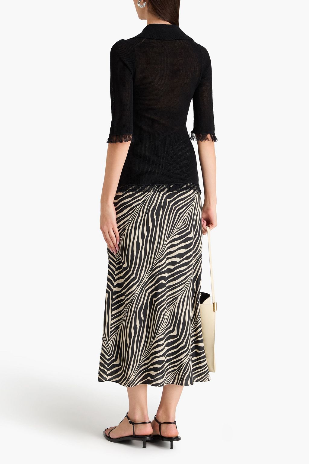 BY MALENE BIRGER Dreelo fringed linen-blend top