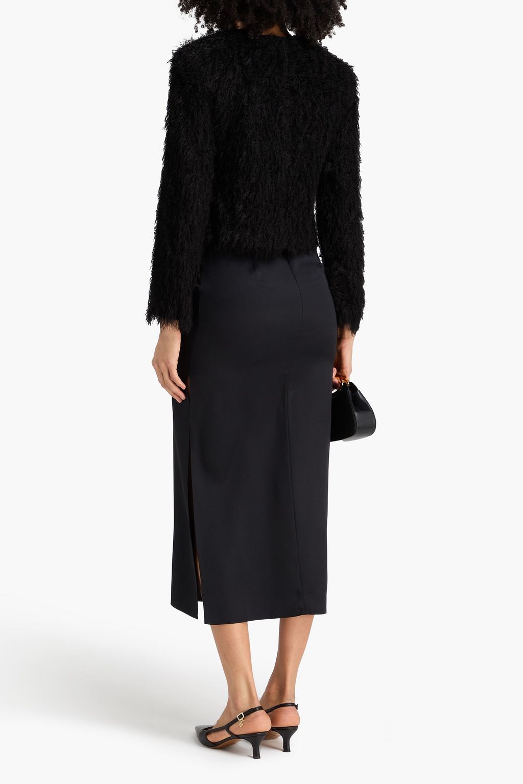 BY MALENE BIRGER Stephania frayed woven jacket