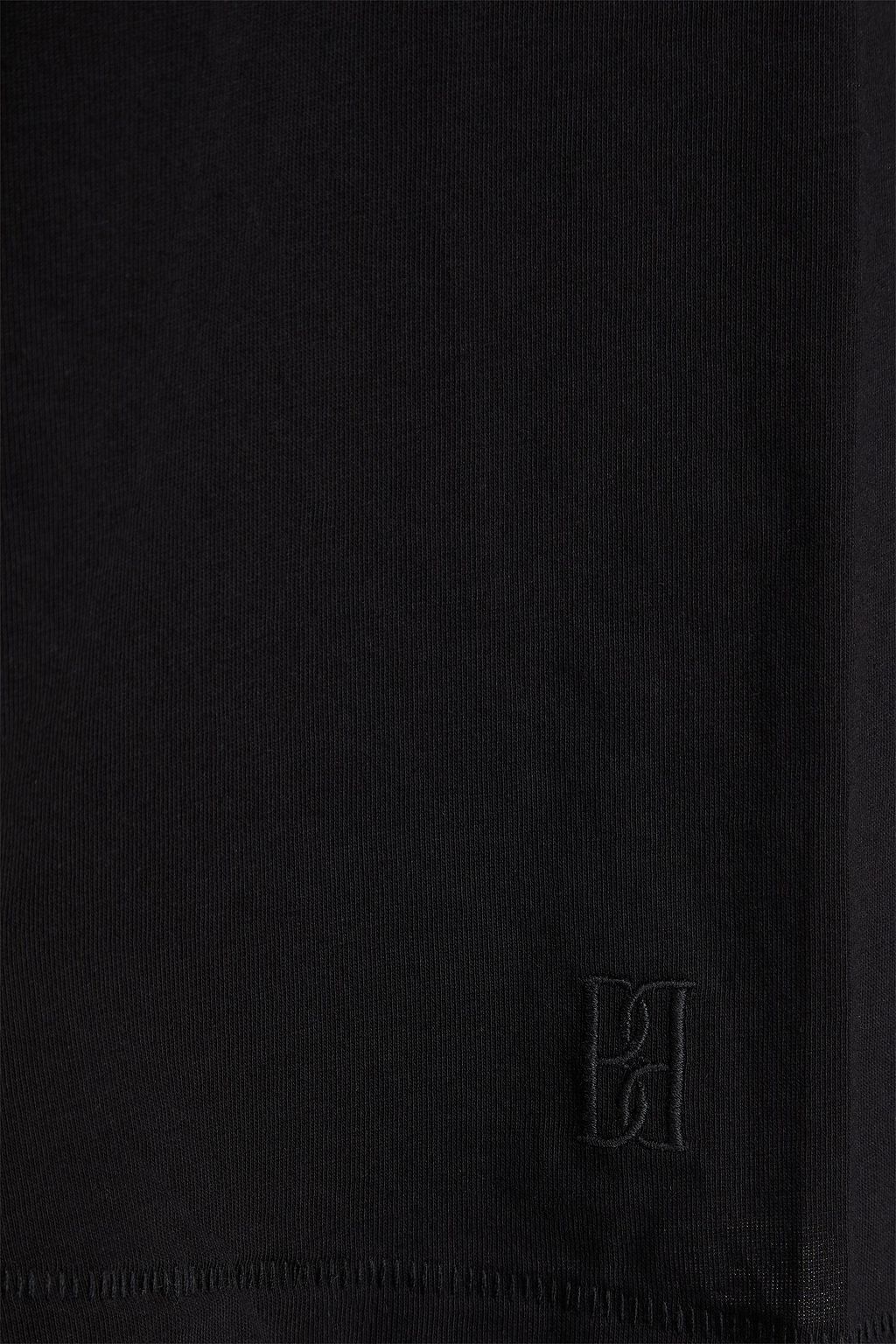 BY MALENE BIRGER Draped cotton-jersey top