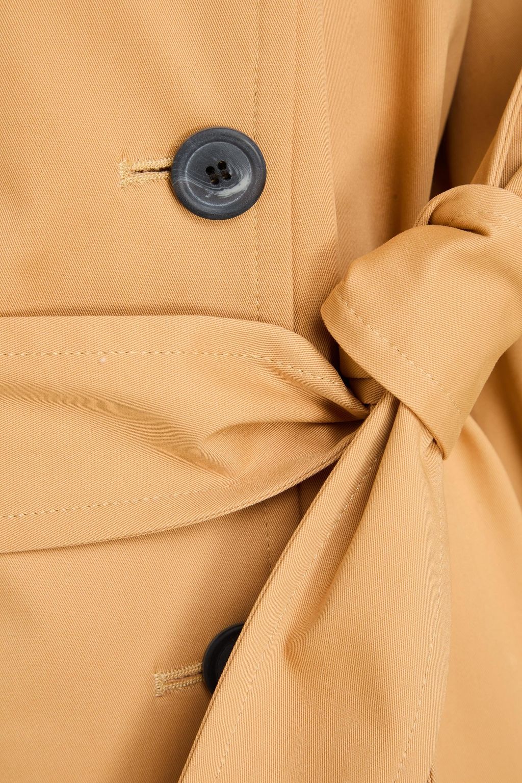 BY MALENE BIRGER 코튼 혼방 개버딘 트렌치 코트