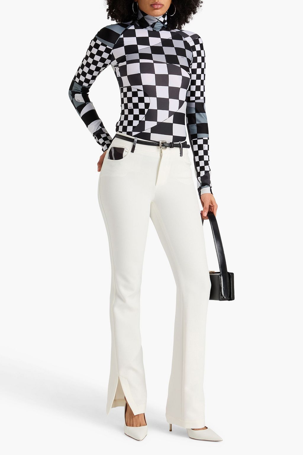 PUCCI Stretch-crepe bootcut pants