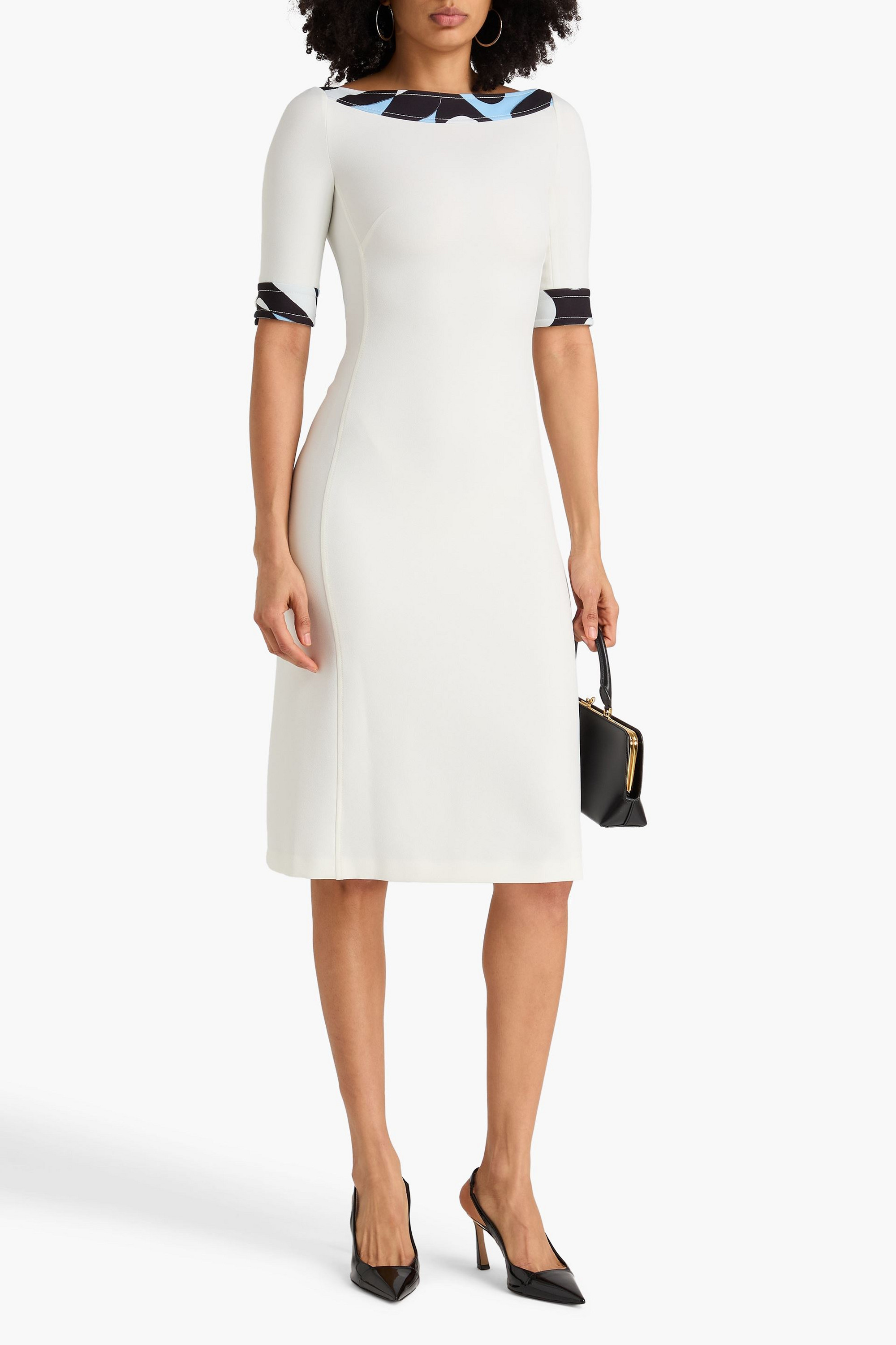 Pucci Printed stretch-crepe dress