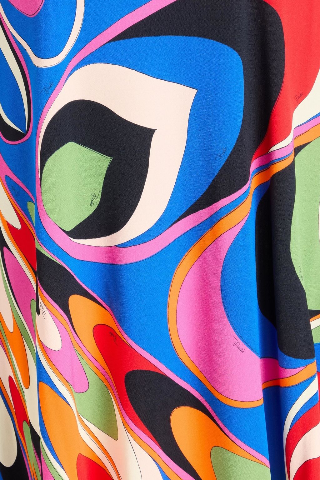 PUCCI فستان قصير من الجيرسي مزين بطبعات