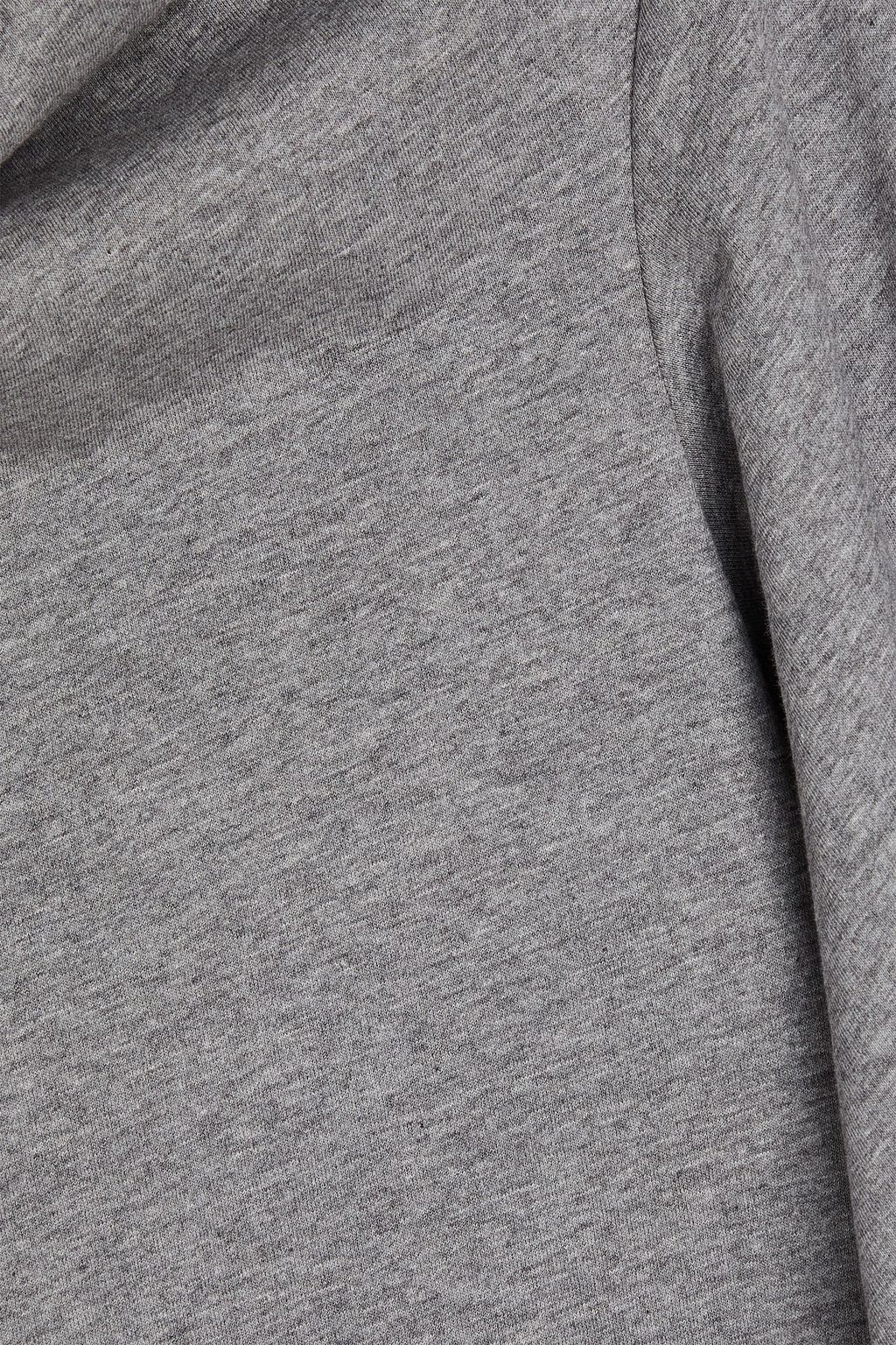 BY MALENE BIRGER Draped cotton-jersey top