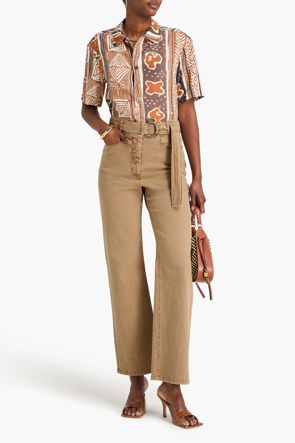 REJINA PYO Emily high-rise straight-leg jeans