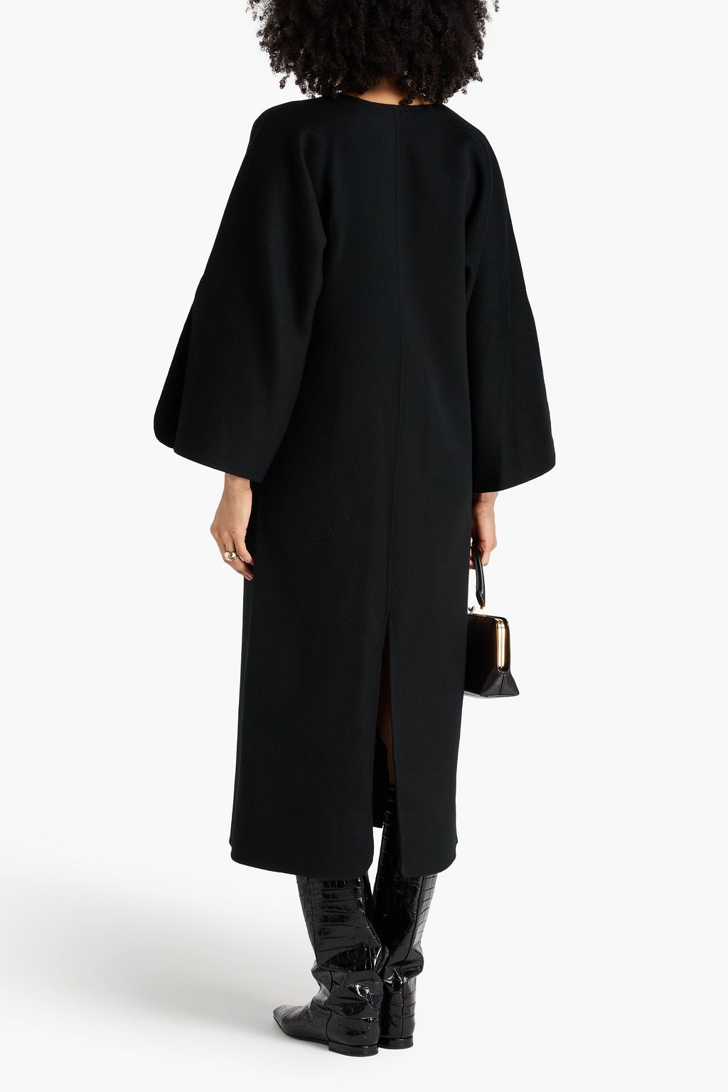 BY MALENE BIRGER فستان متوسط الطول "كايس" من صوف لبّاد